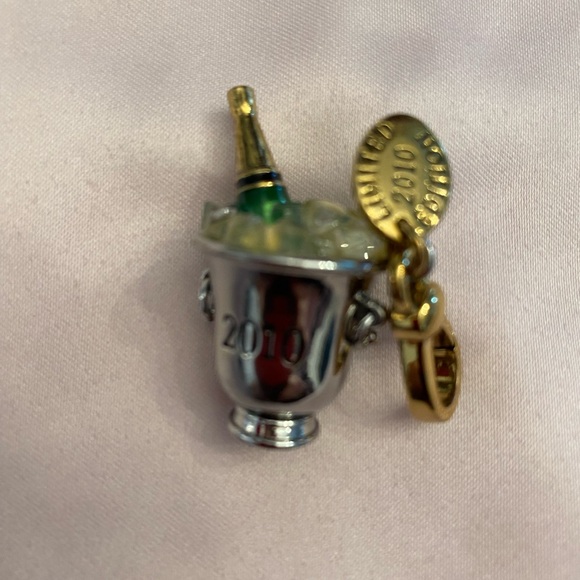 RARE VINTAGE LIMITED EDITION JUICY COUTURE “Champagne in Bucket” 2010 Charm - Picture 3 of 10